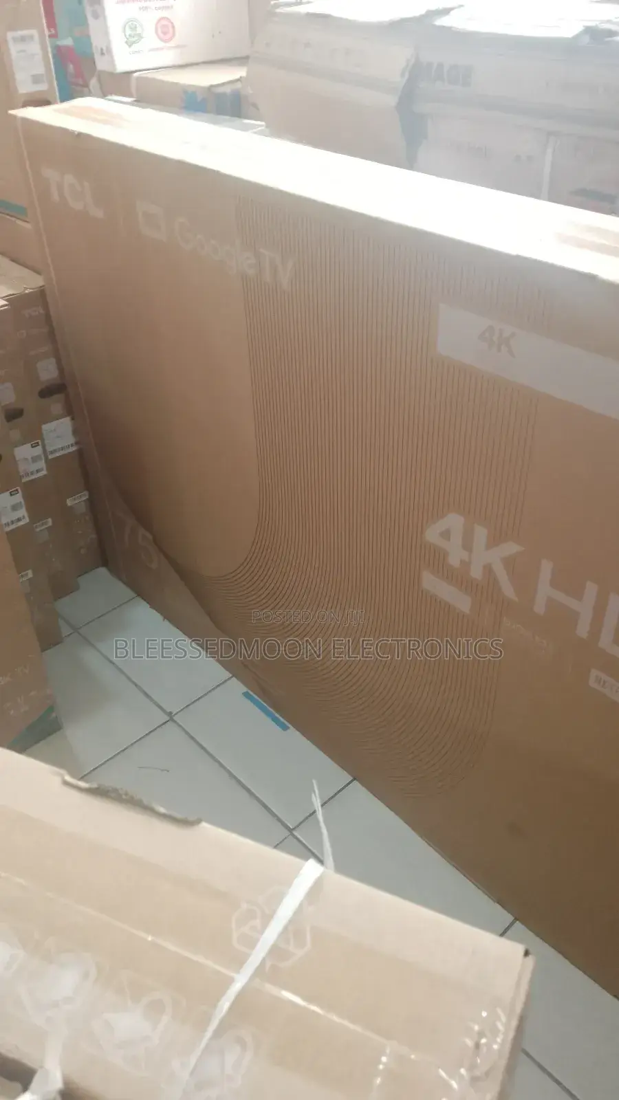 TCL Smart Android Television 65inches 3 Years Garranty