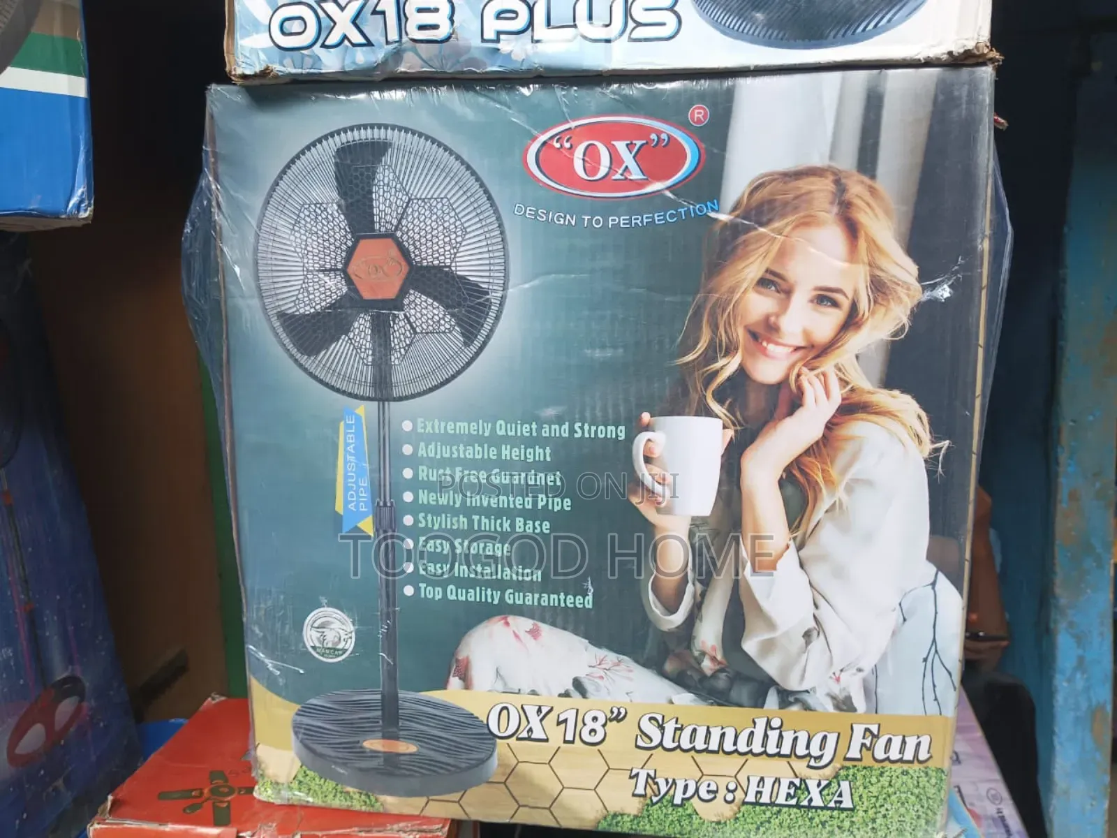 18" Inches Ox Fan ( Hexa)