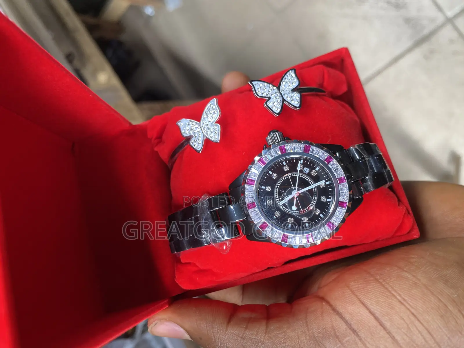 Design Watch Set for Ladies