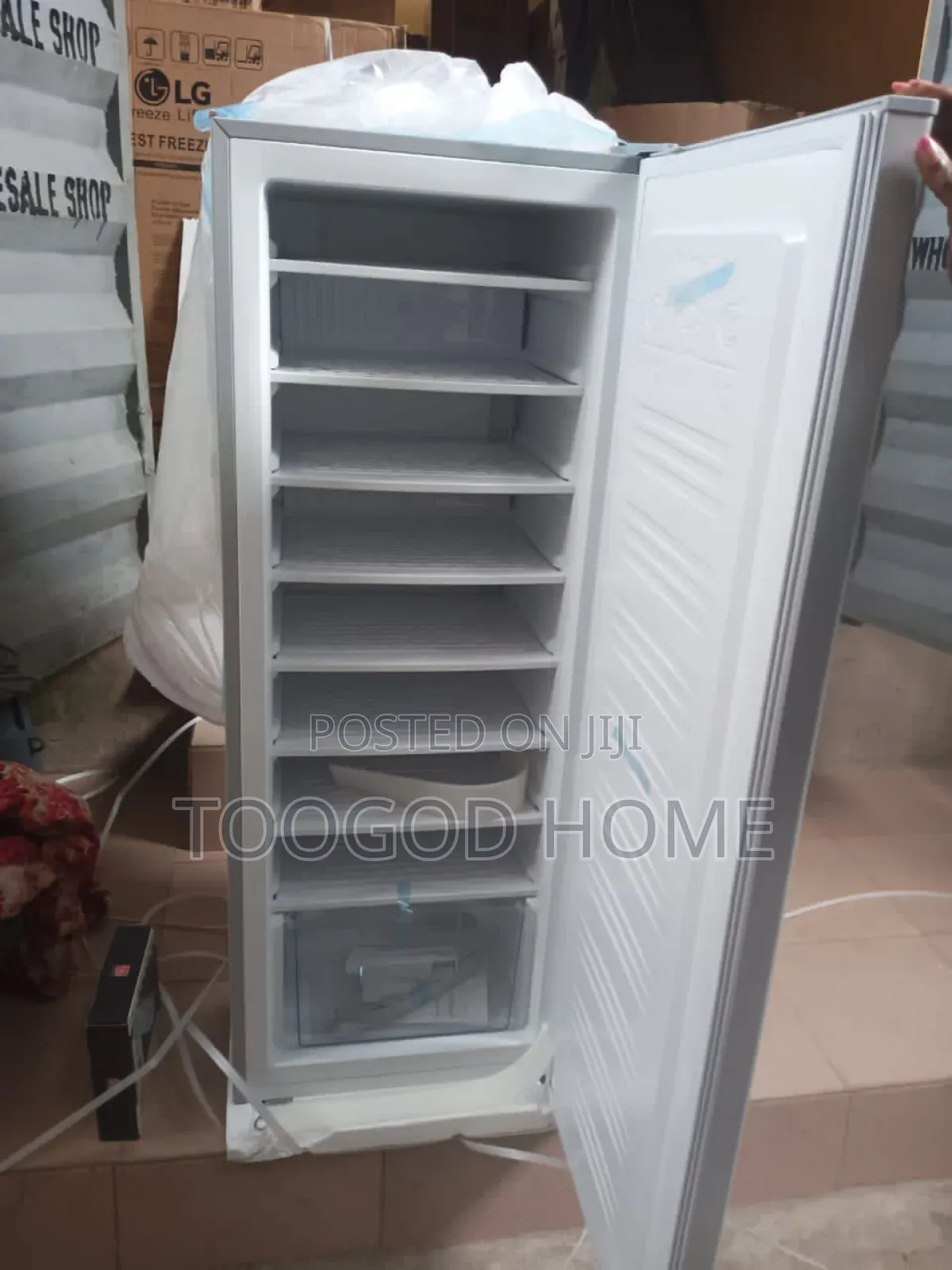 Upright Freezer For Ice Block 7 Steps