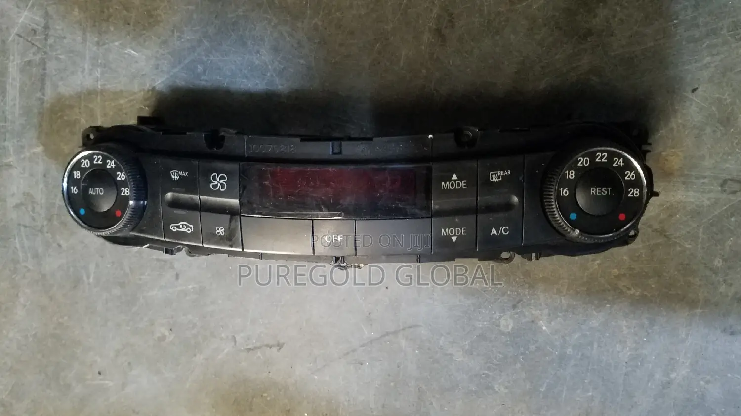 Mercedes Benz CLS Ac Control Knob