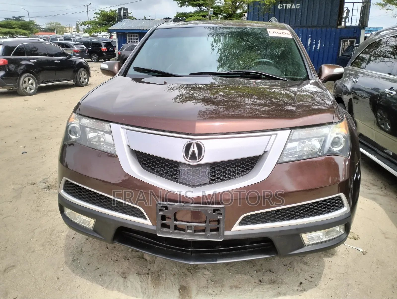Acura MDX 2011 Burgundy