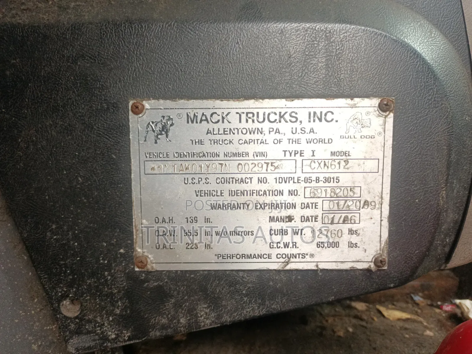 Mack Truck Head