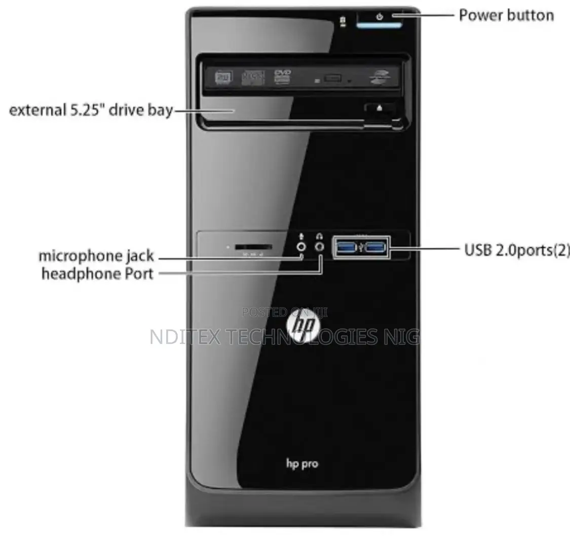 New Desktop Computer HP 8GB Intel Core I5 HDD+SSD 1T