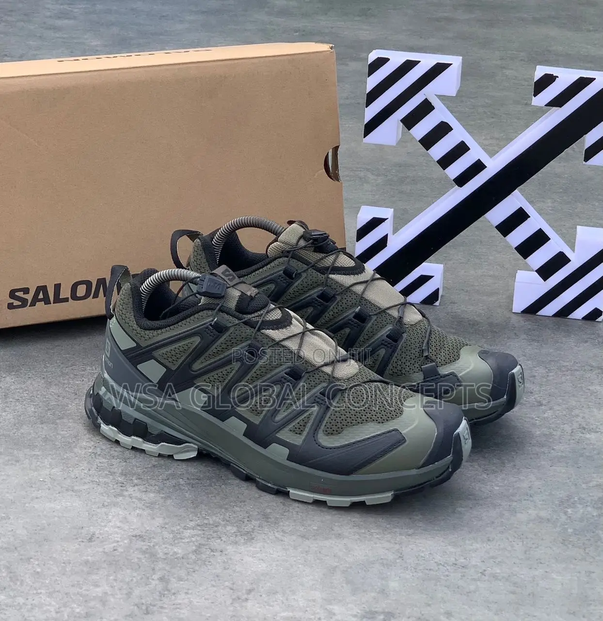 Salomon Xt-Ft Vintage Khaki Sneakers