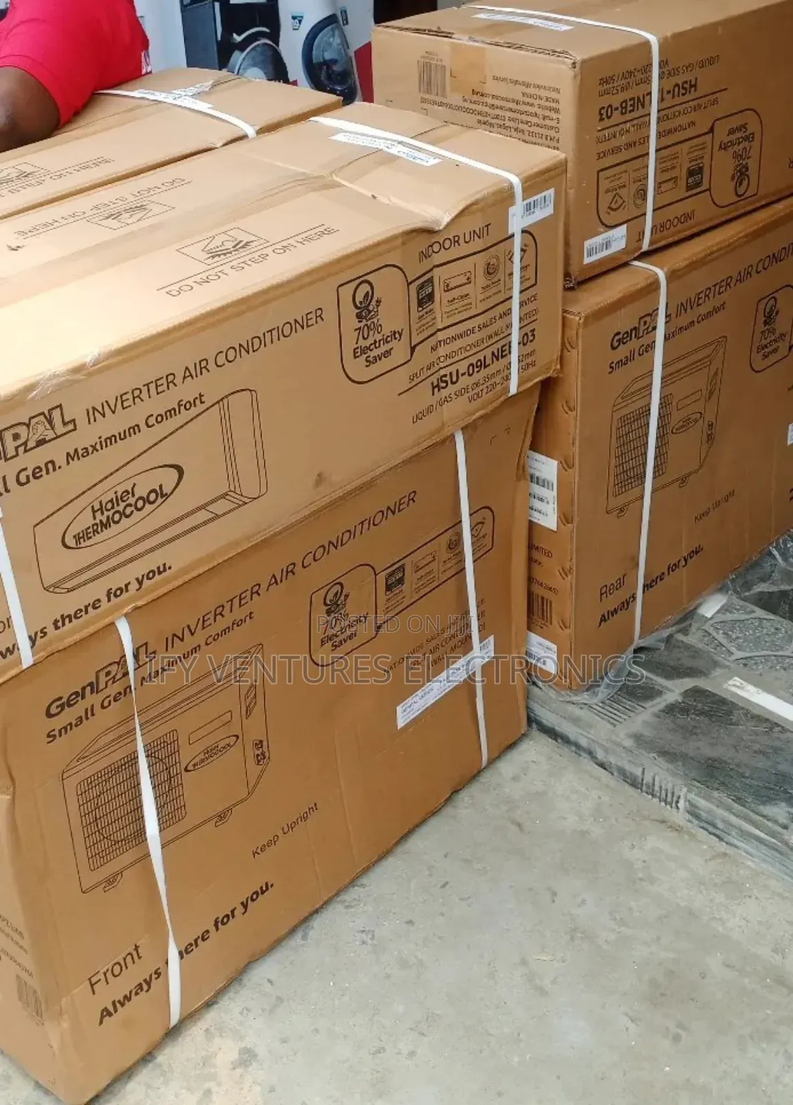 1HP Inverter Gen Pal Haier Thermocool Split Unit AC
