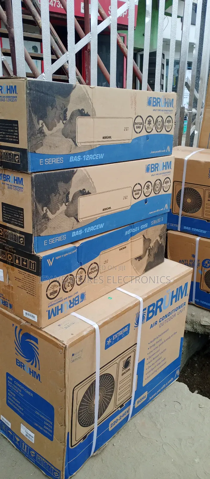 1.5HP Bruhm Split Unit Air Conditioner With Warranty