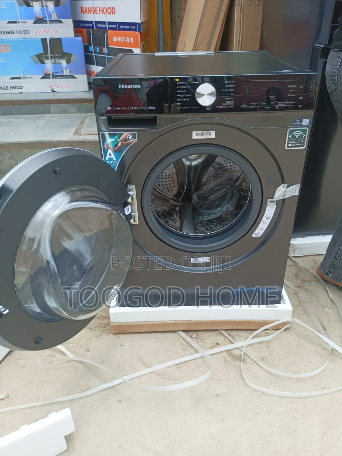 Washing and Dryer HISENSE 10kg WASHING MACHINE