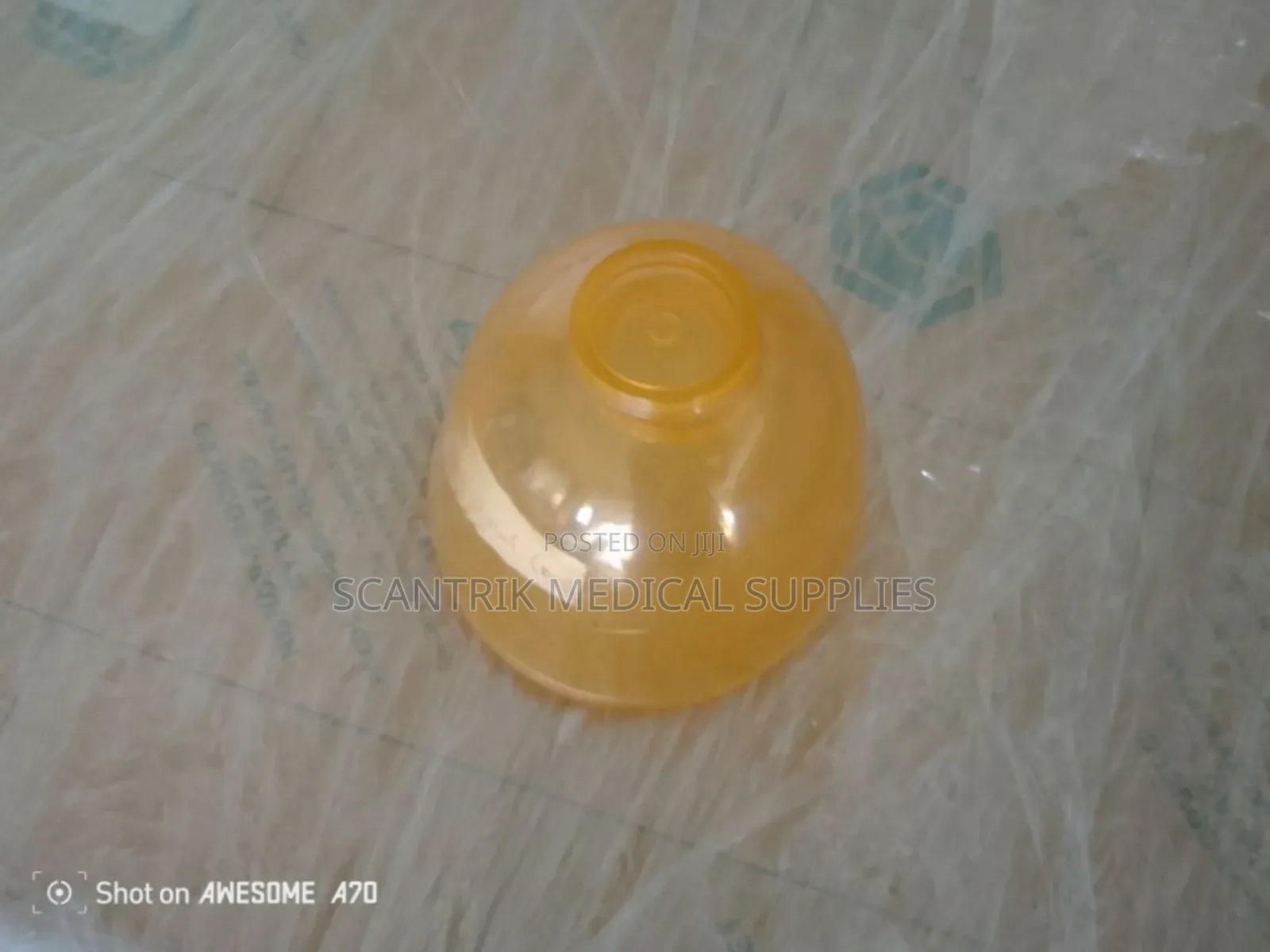 Medical Dental Lab Flexible Rubber Mixing Bowl