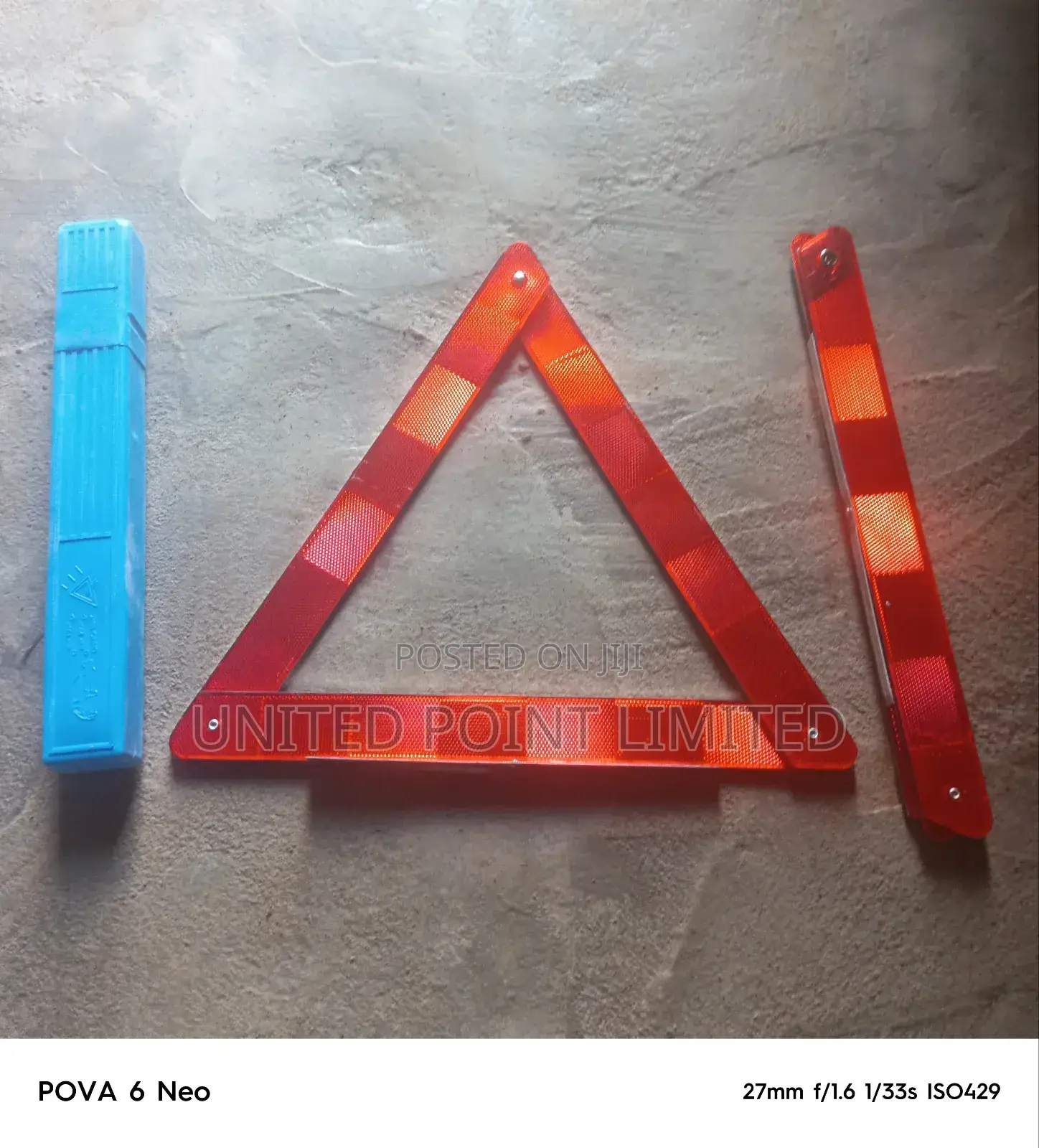 C Caution Blue Warning Sign Abj