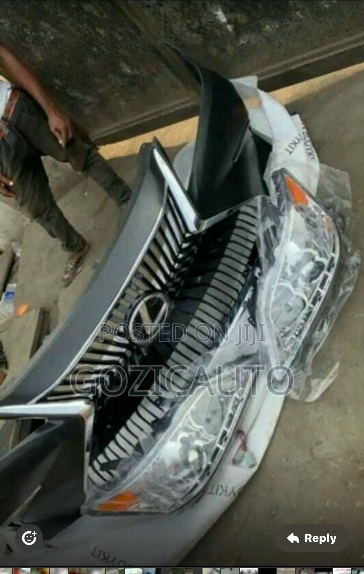 Replace Complete Bumper Full Light Lexus Es350 2010 2015