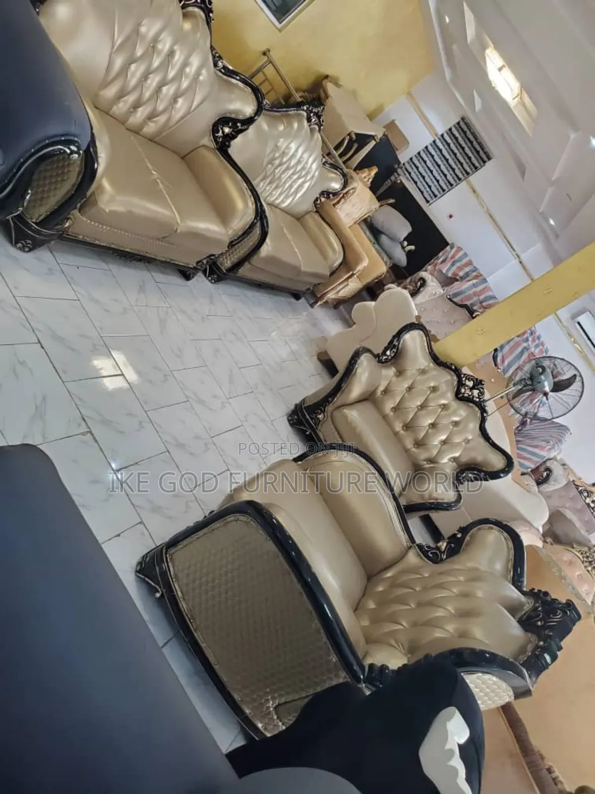 7seater Imported Italian Leather Sofa Chair