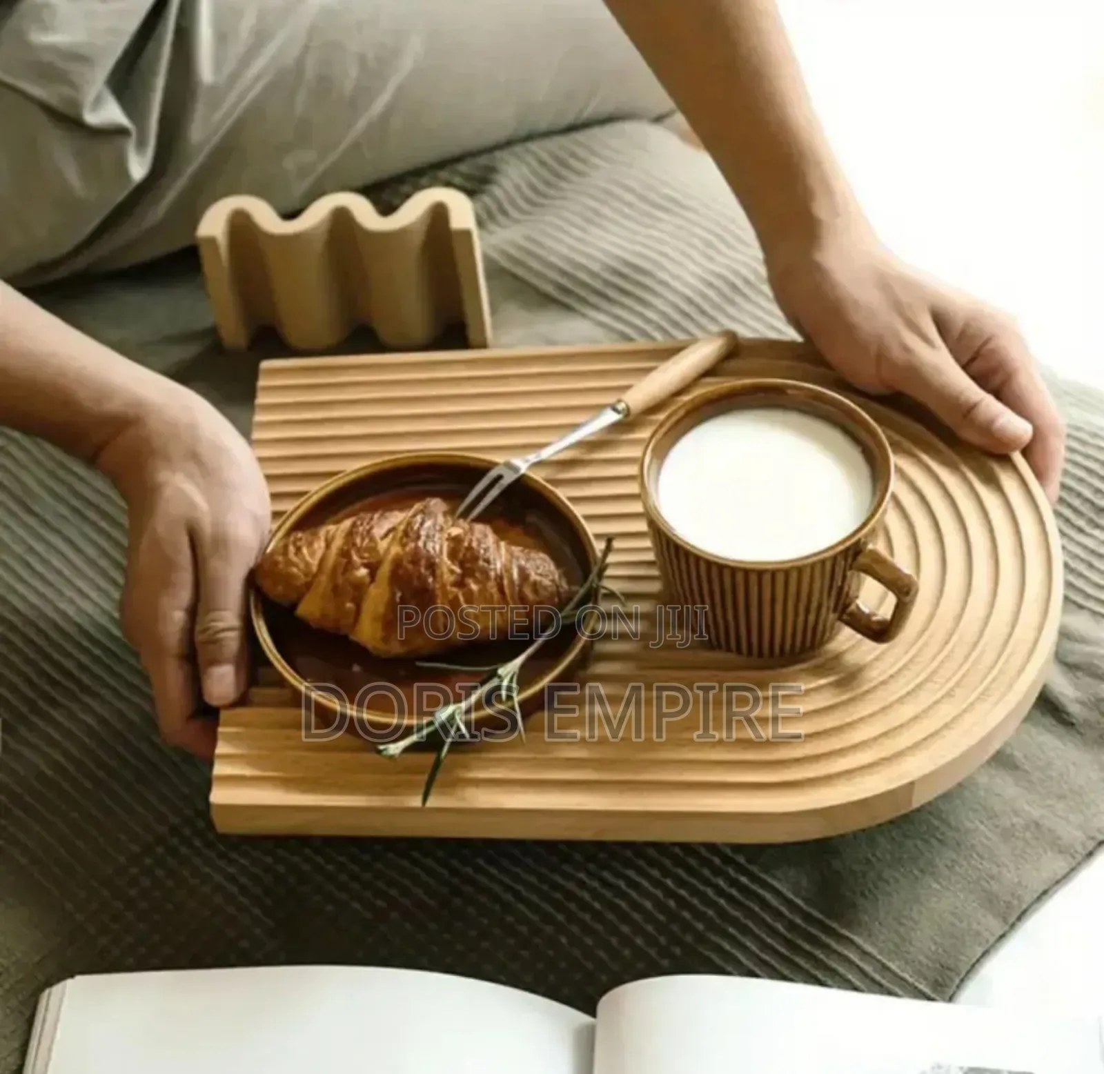 Natural Wood Decorative Food Serving Trays