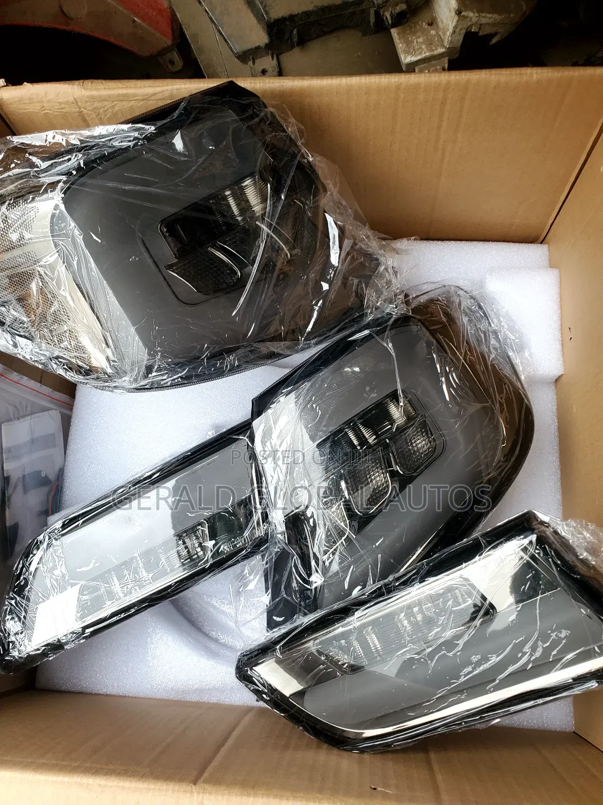 Complete Rear Light Camry 2012 - 2014 (Smoked Black )