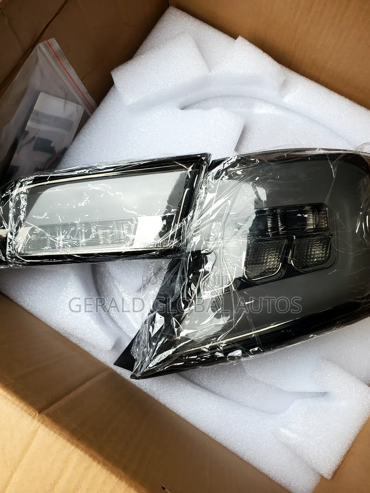 Complete Rear Light Camry 2012 - 2014 (Smoked Black )