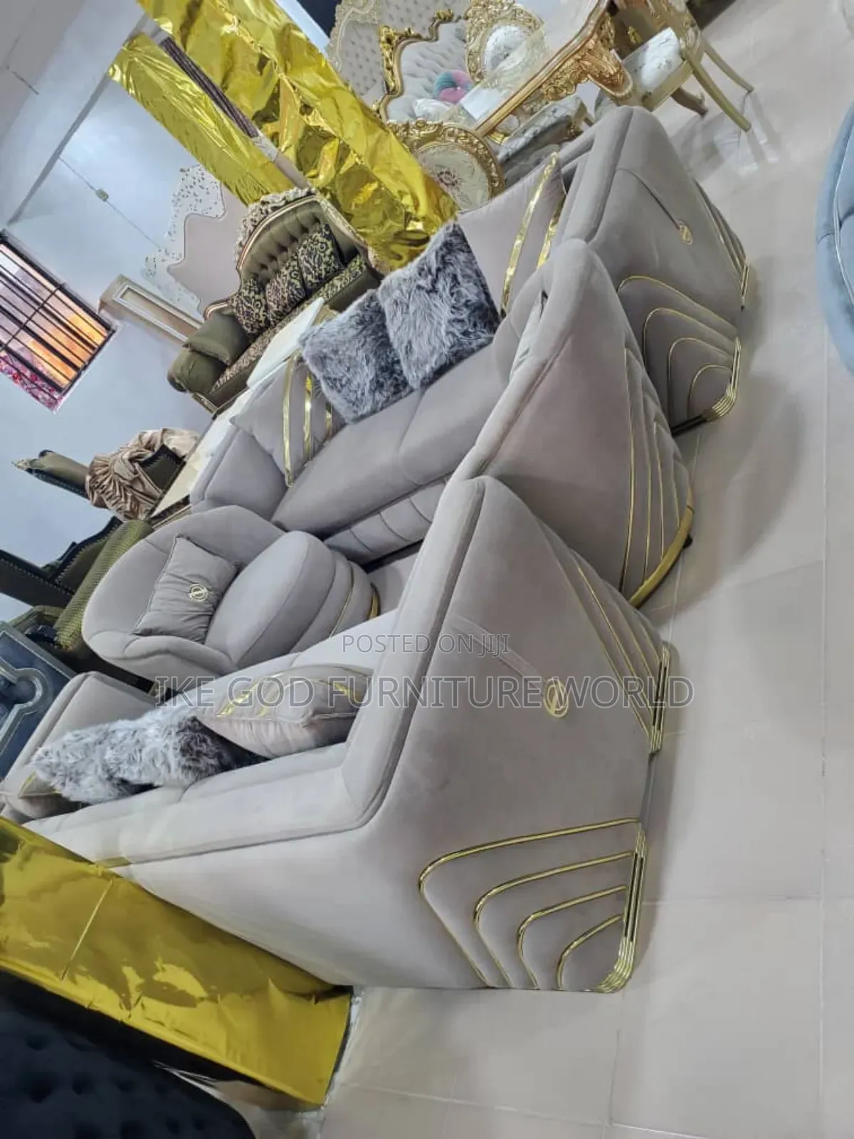 8seater Imported Turkish Contemporary Fabric Sofa Chair