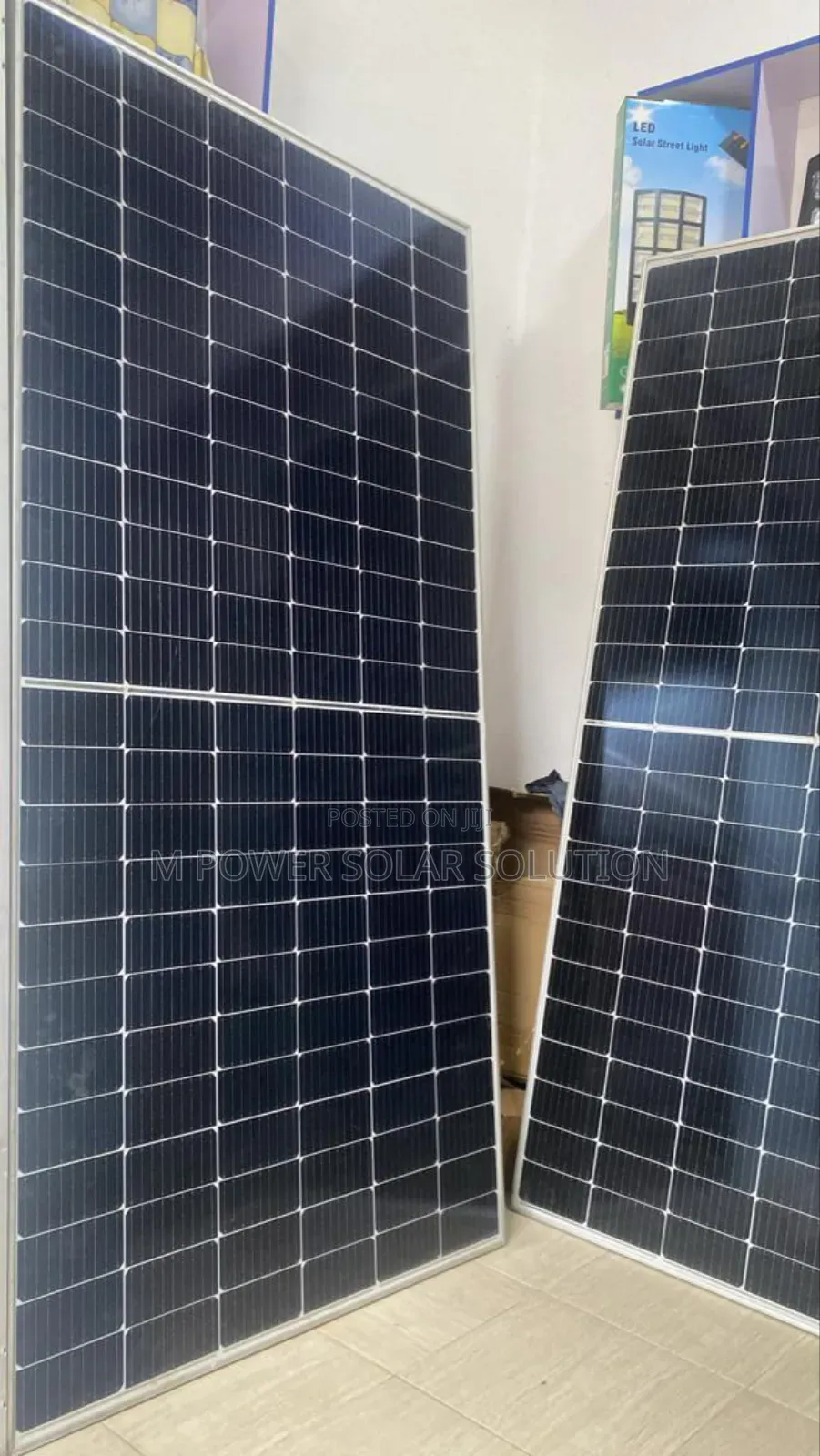650w World Class Energy Mono Half-Cut Solar Panel