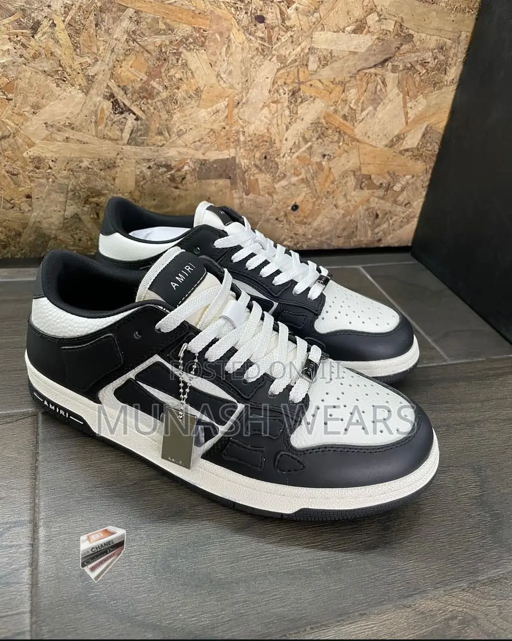 Original Amiri Bone Sneakers