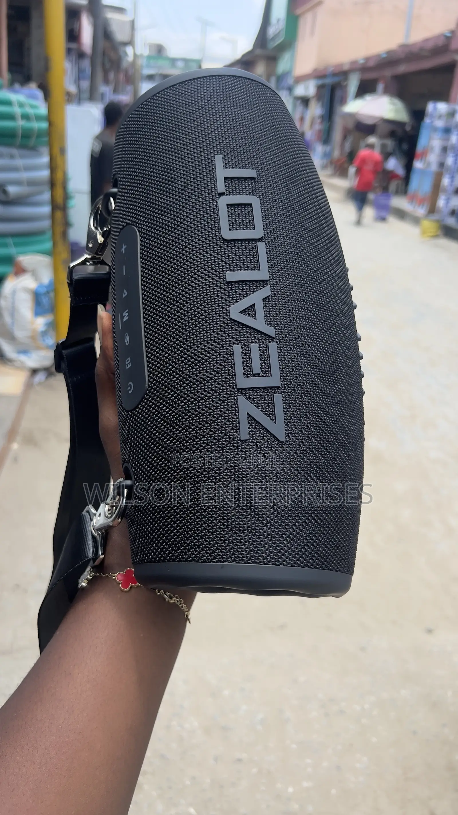 New Zealot S87 Powerful Bt Speaker – Heavy Bass, Long Battery Life