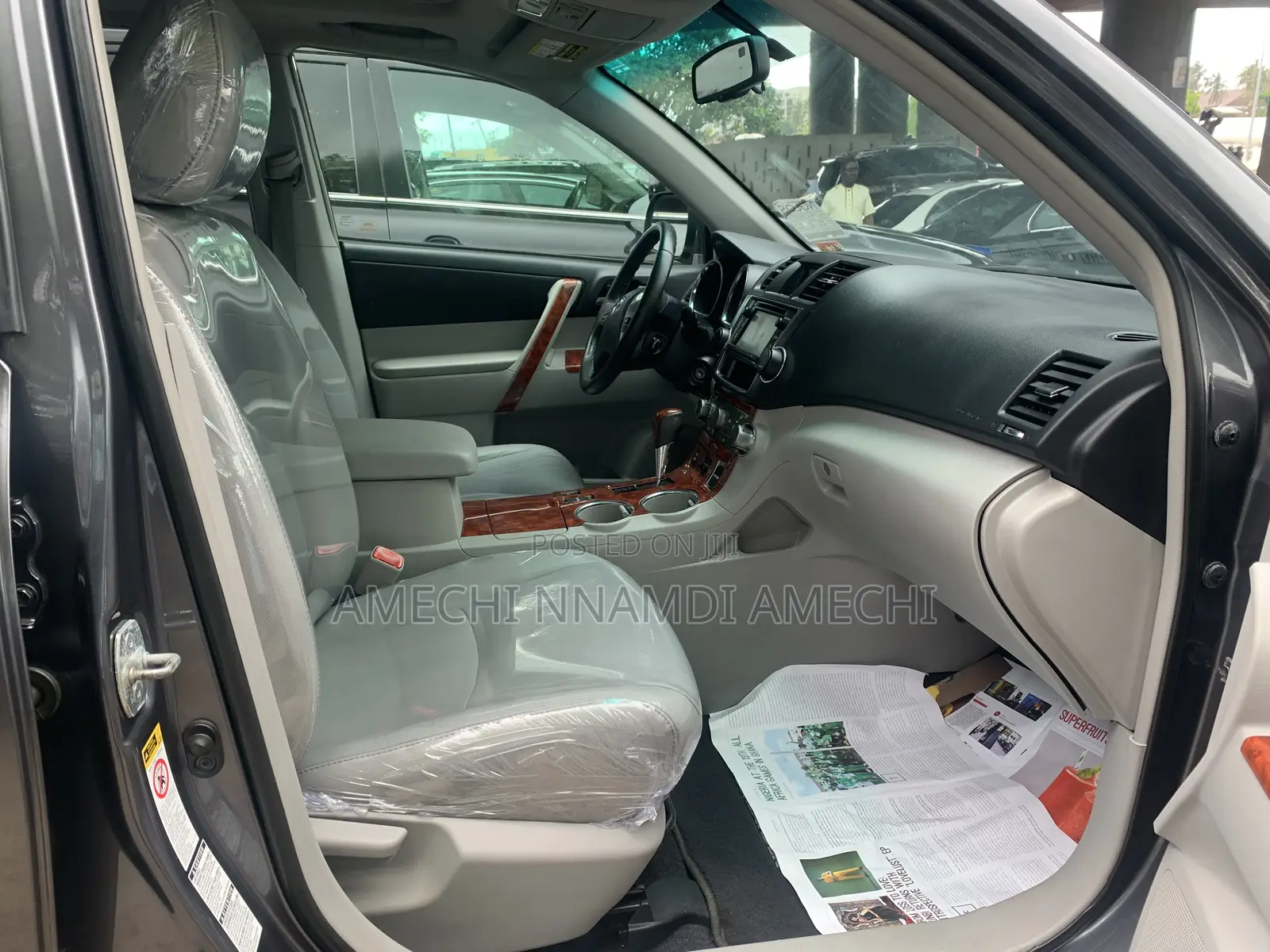 Toyota Highlander Limited 3.5l 4WD 2013 Gray