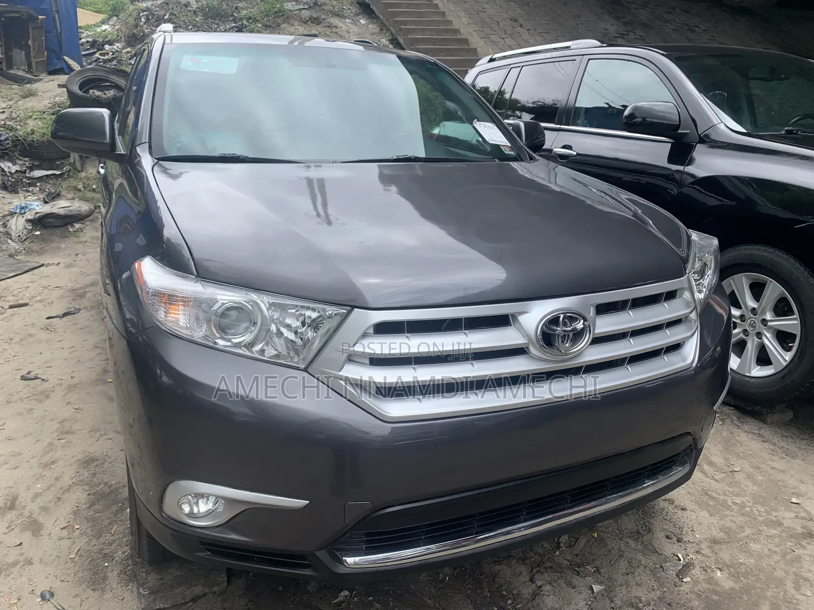 Toyota Highlander Limited 3.5l 4WD 2013 Gray