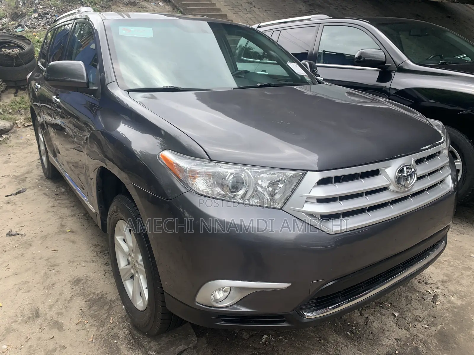 Toyota Highlander Limited 3.5l 4WD 2013 Gray