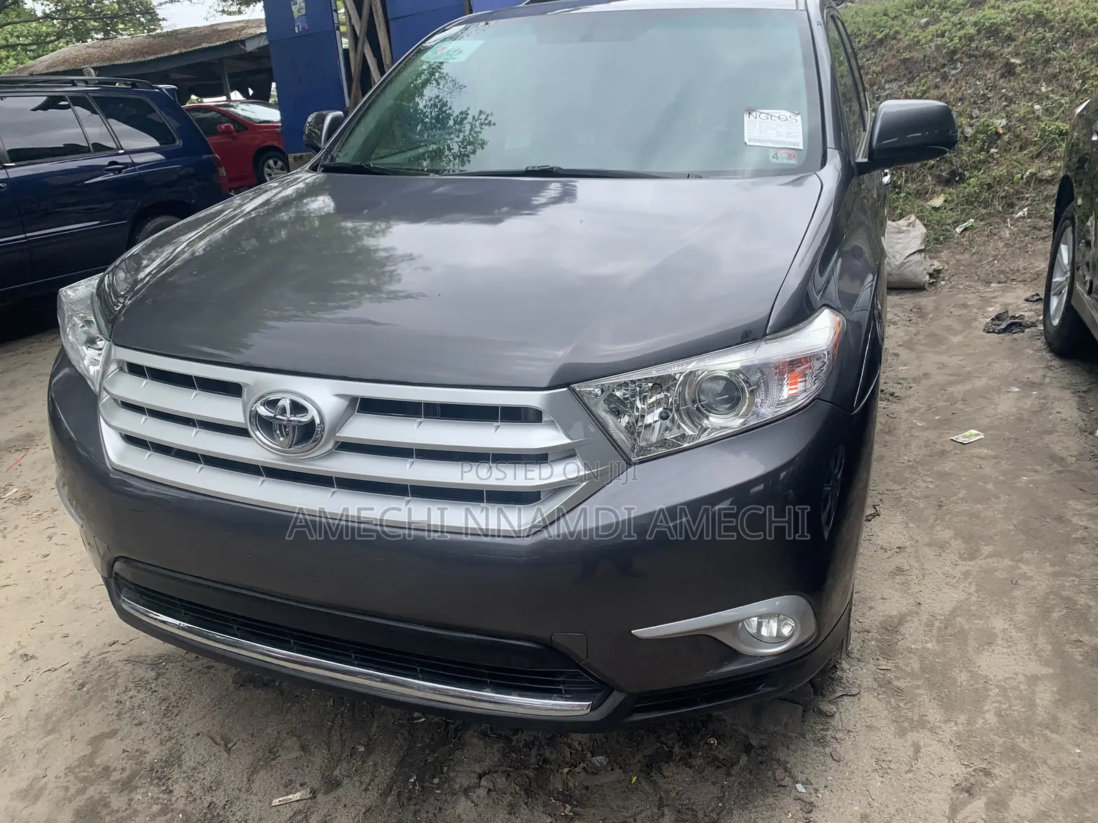 Toyota Highlander Limited 3.5l 4WD 2013 Gray