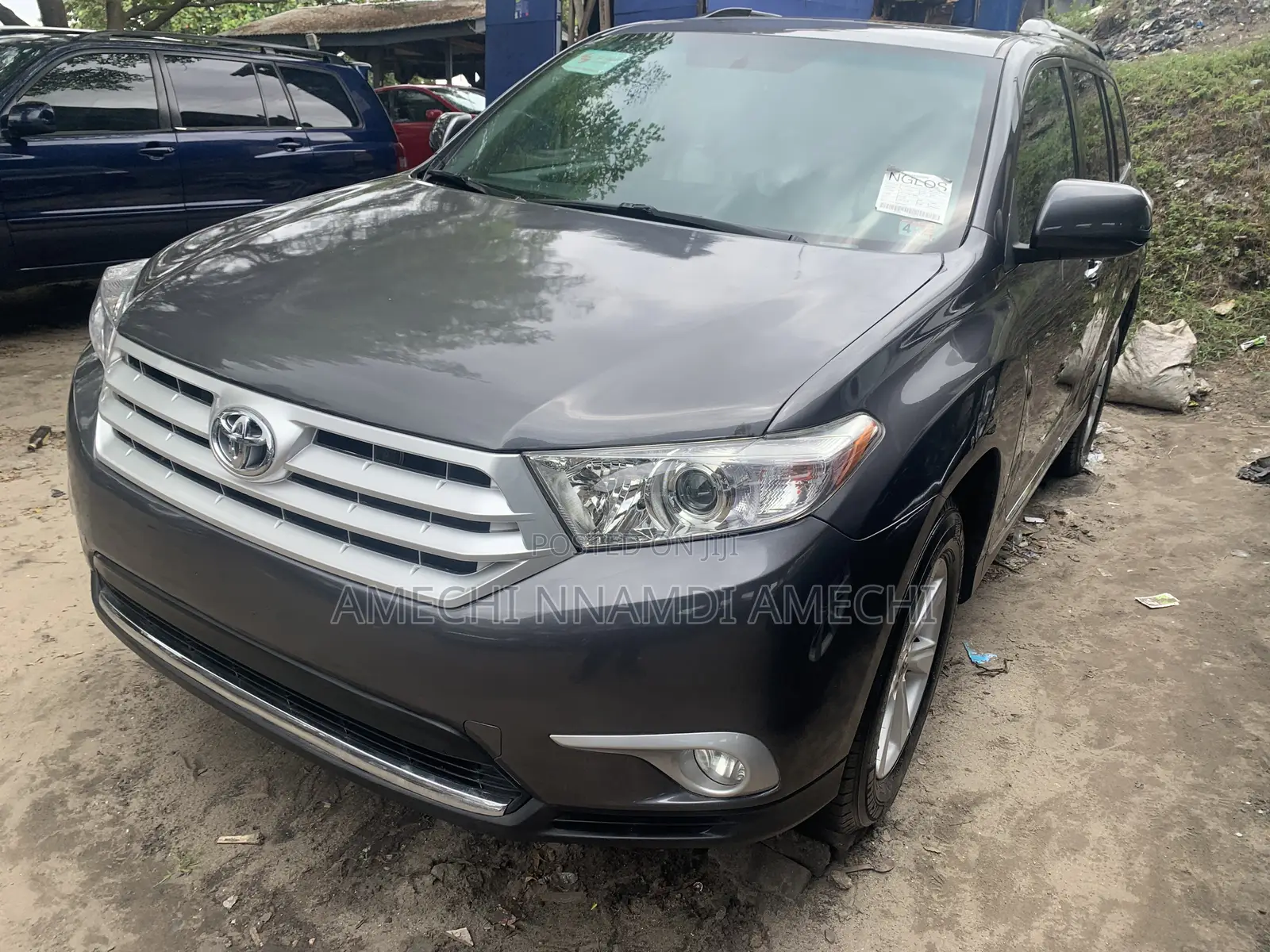 Toyota Highlander Limited 3.5l 4WD 2013 Gray