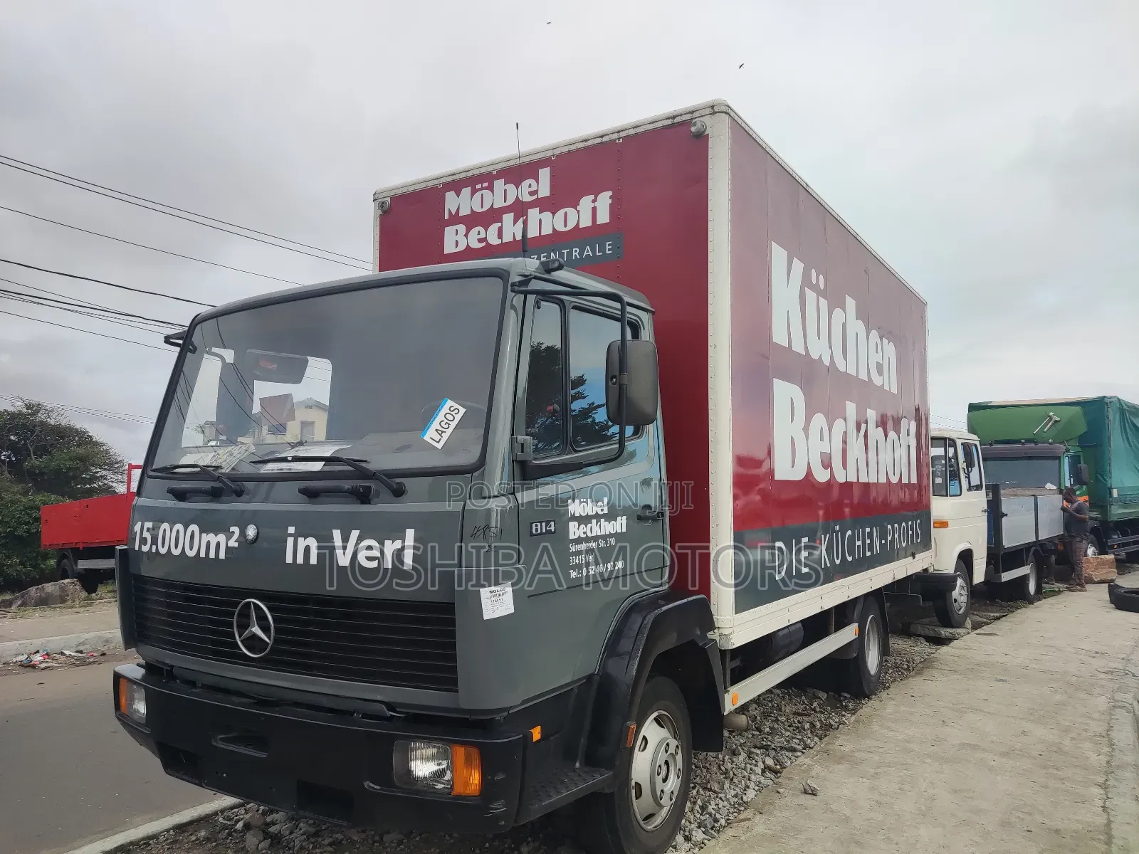 Mercedes Benz 814 Container Body