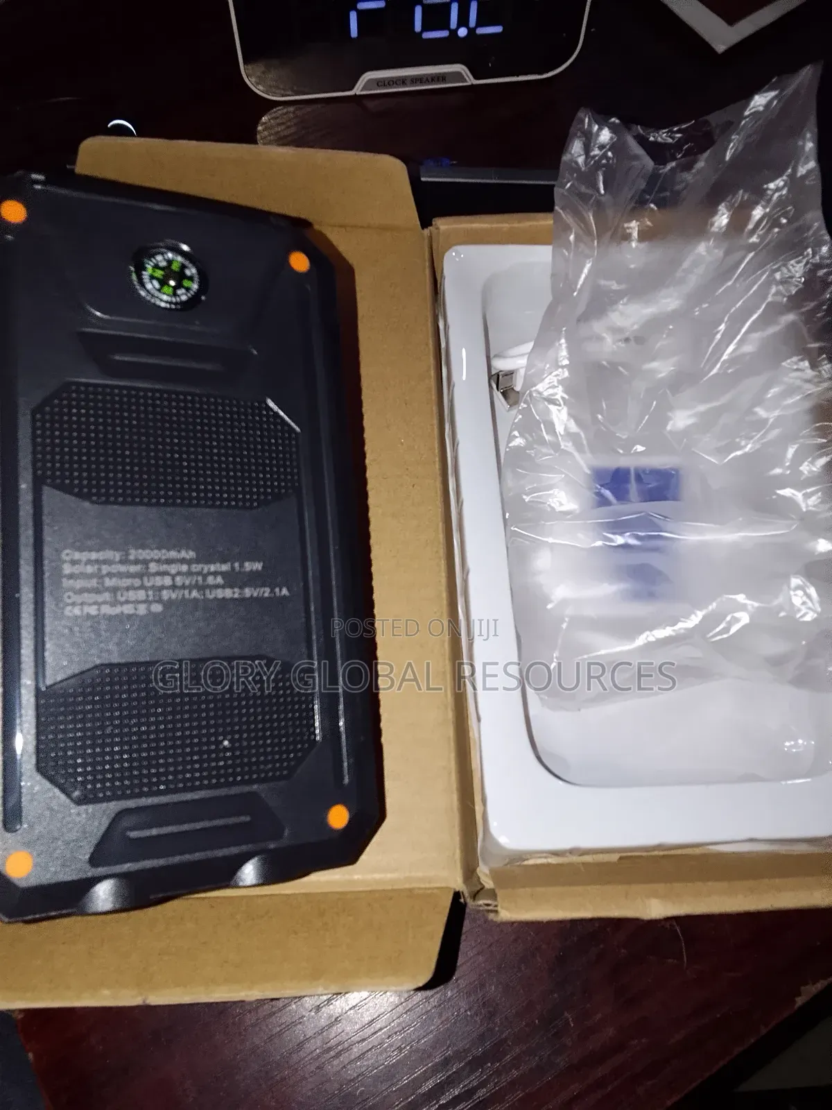Waterproof Solar Power Bank 20000mah
