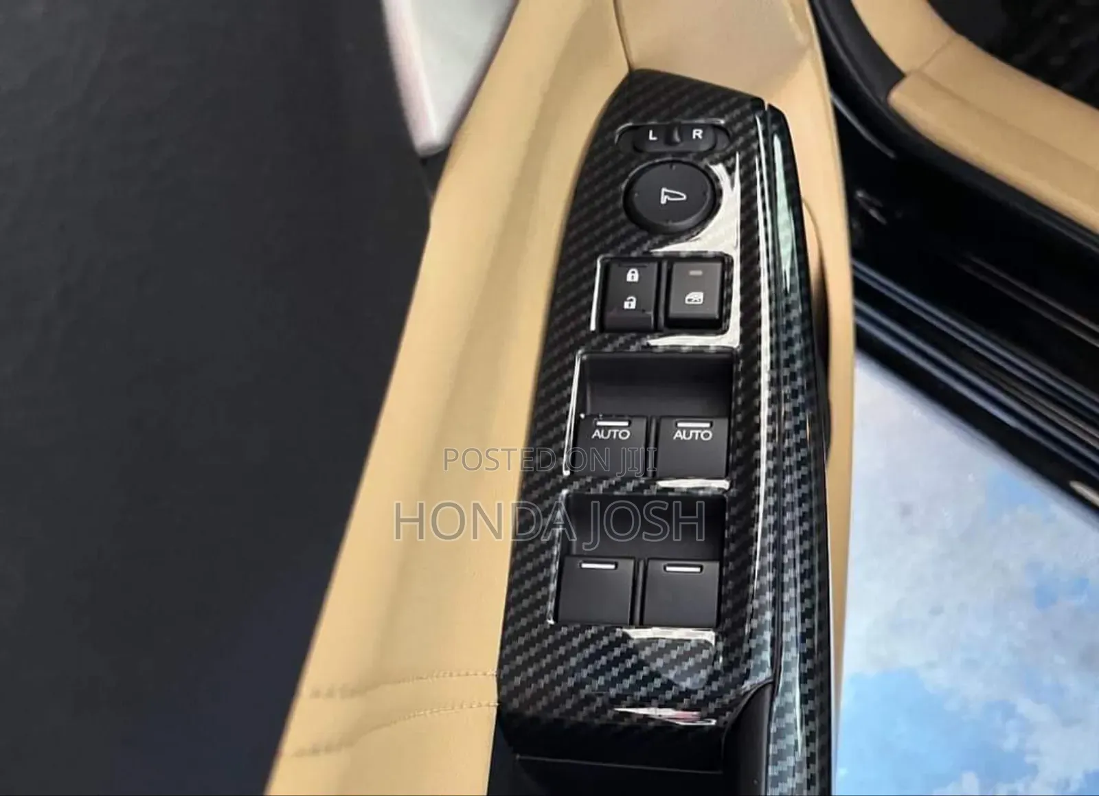 Botton For Glass Honda Accord Single/Double Auto Coupe