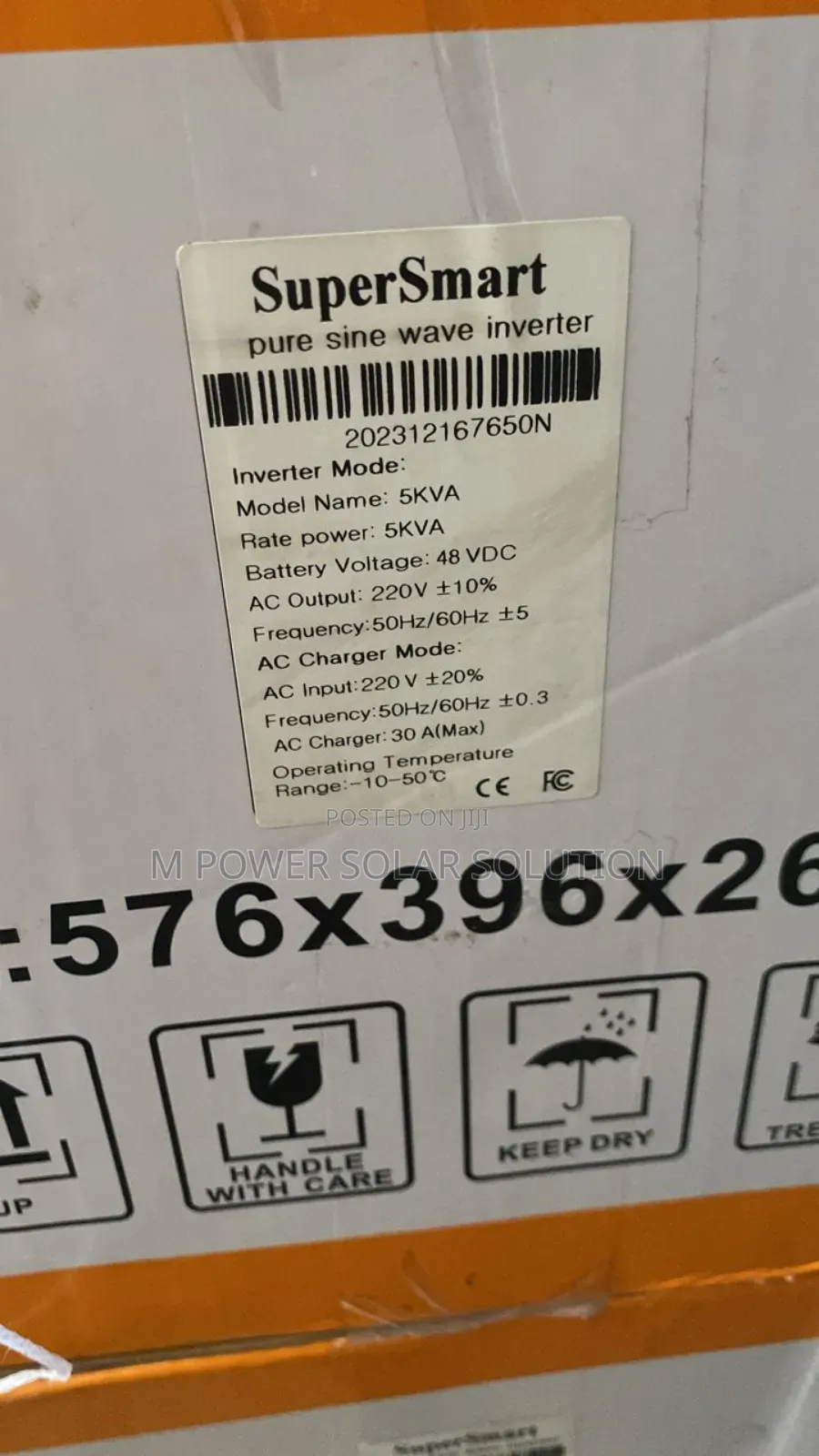 5kva 48V Supersmart Non-Hybrid Inverter