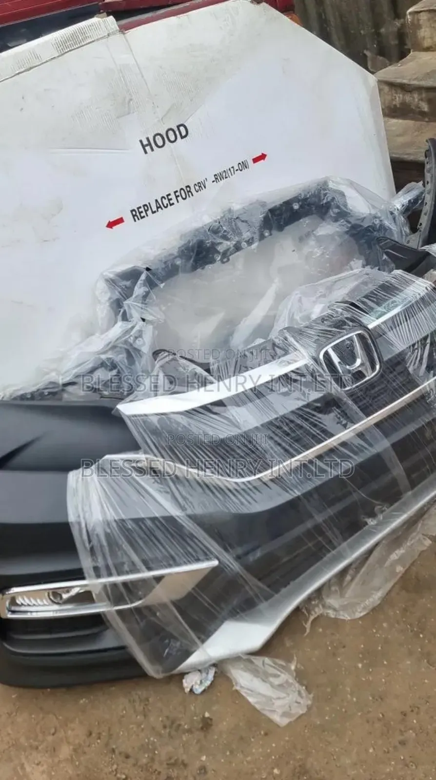 Bumper, Front Grill and Fog Lights