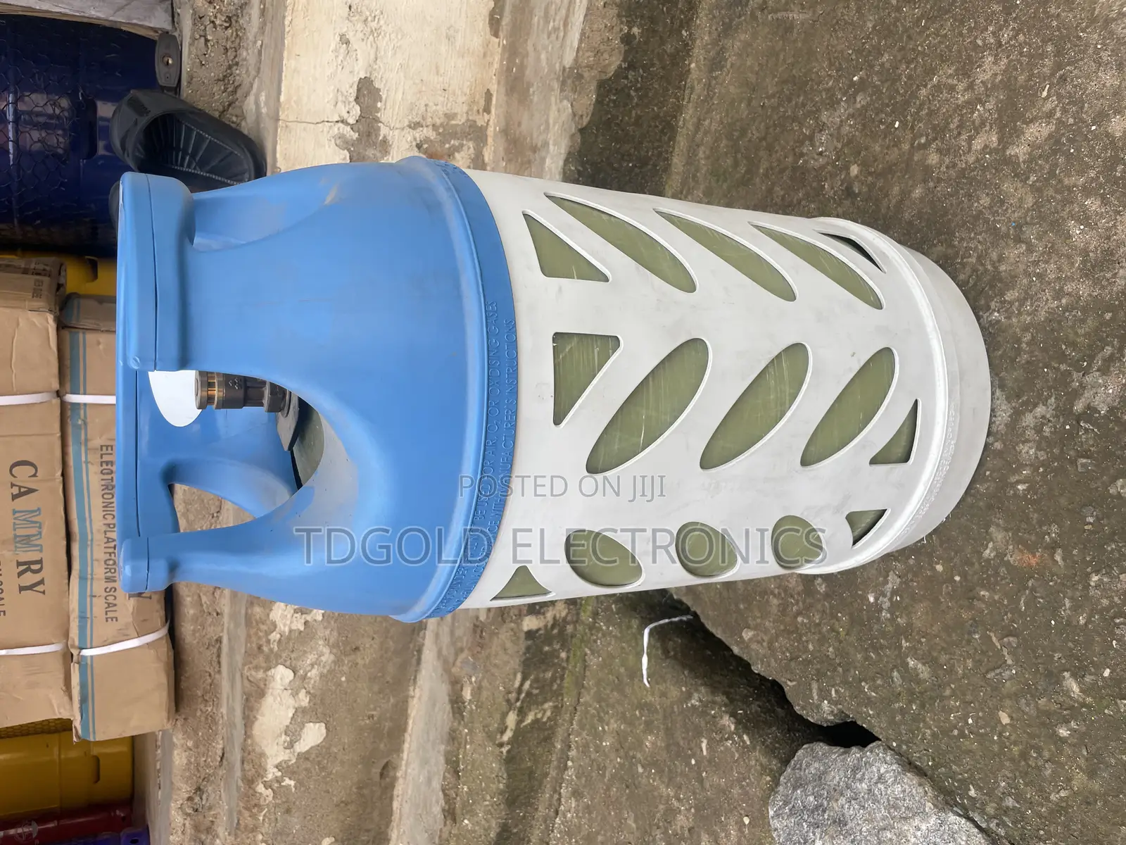 12.5kg Fiber Transparent Gas Cylinder: