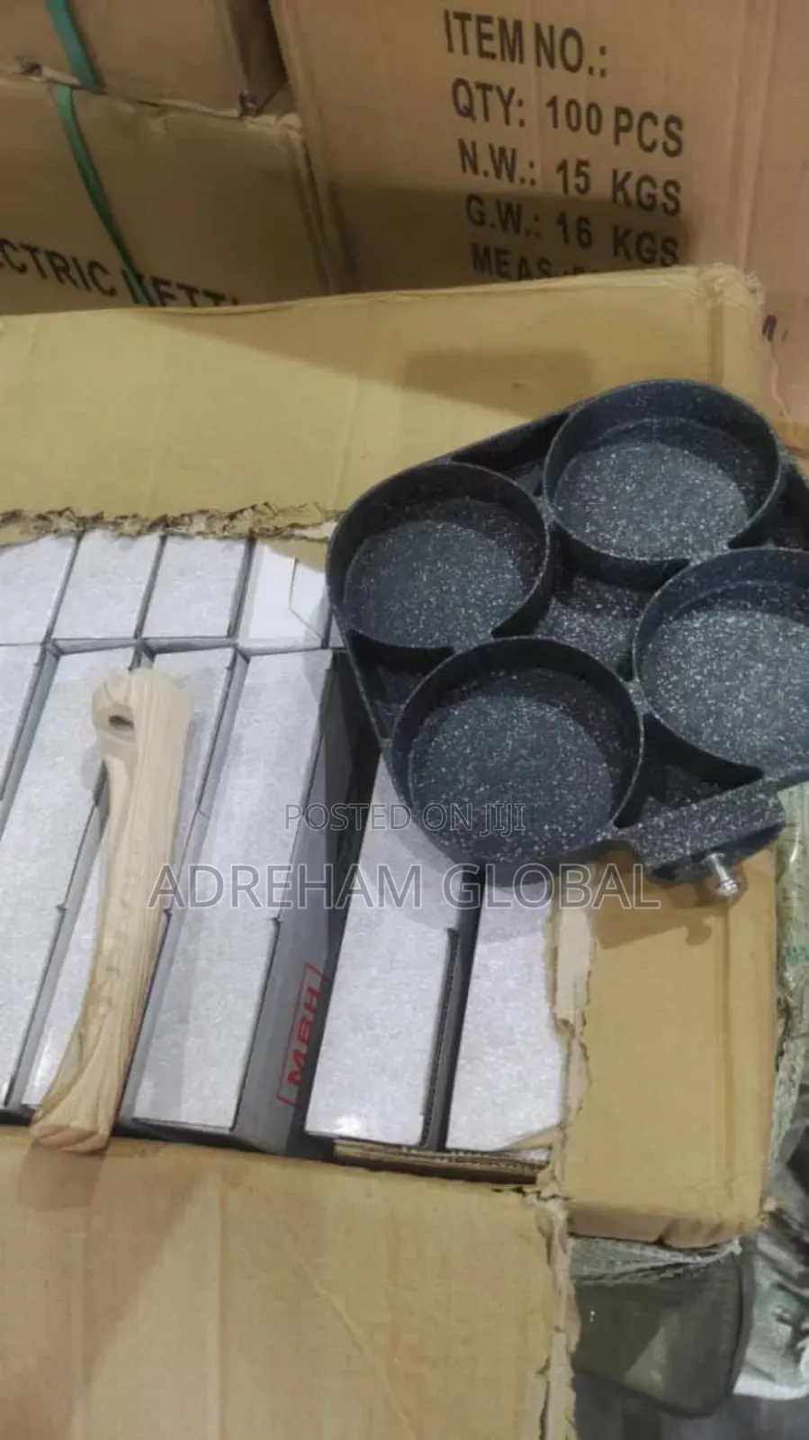 Fry Pan Four Face