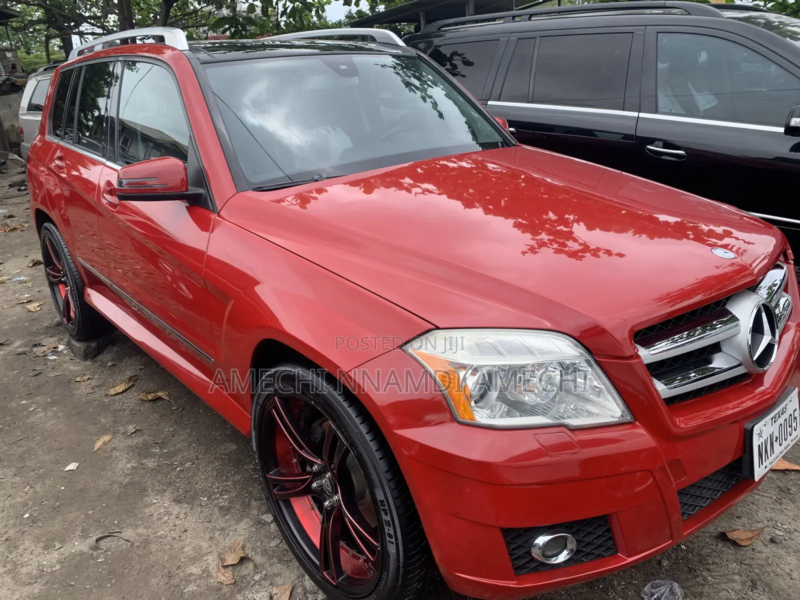 Mercedes-Benz GLK-Class 350 4MATIC 2011 Red
