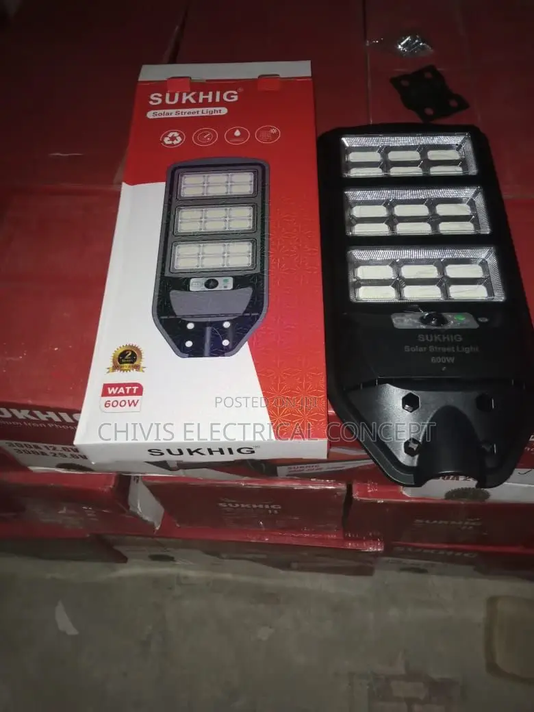 SUKHIG Solar Street Light 600W, 800W and 1200W