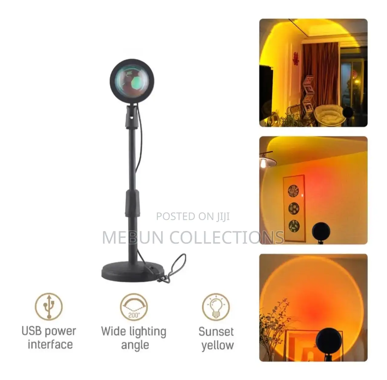 USB Sunset Projector Light