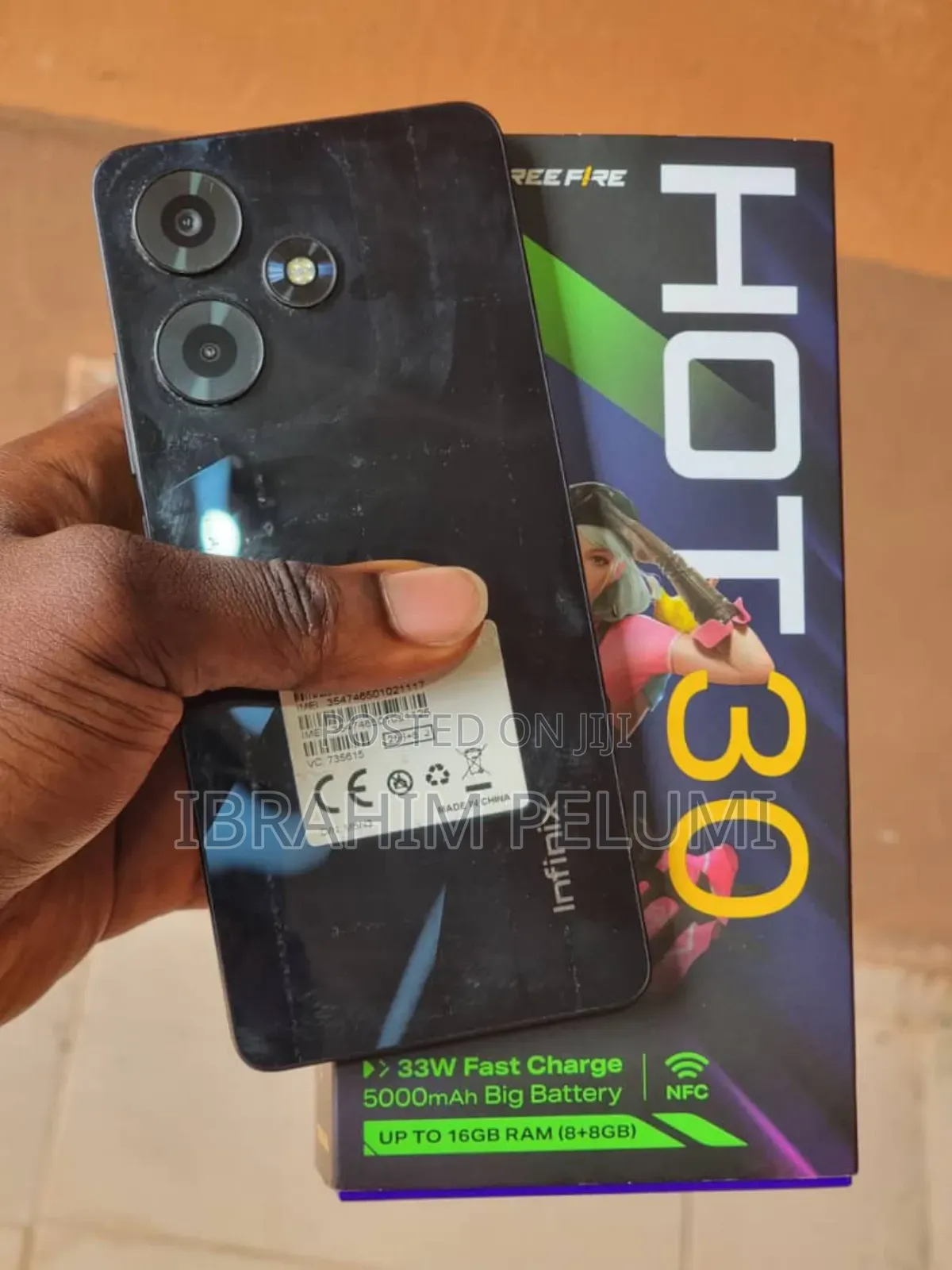 Infinix Hot 30 256 GB Black