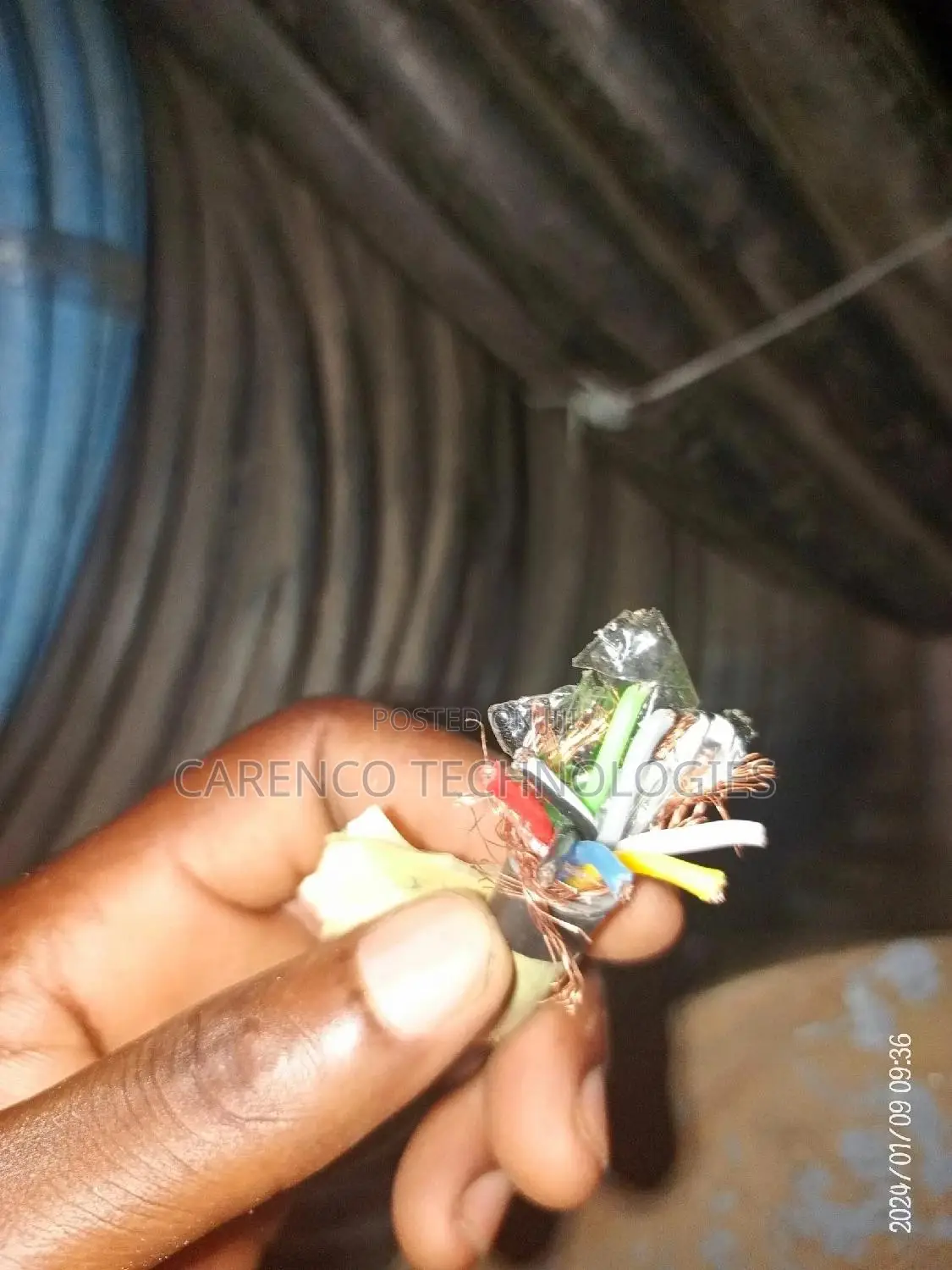 1.5mm 8core Multi Strands Shielded Instrument Cable