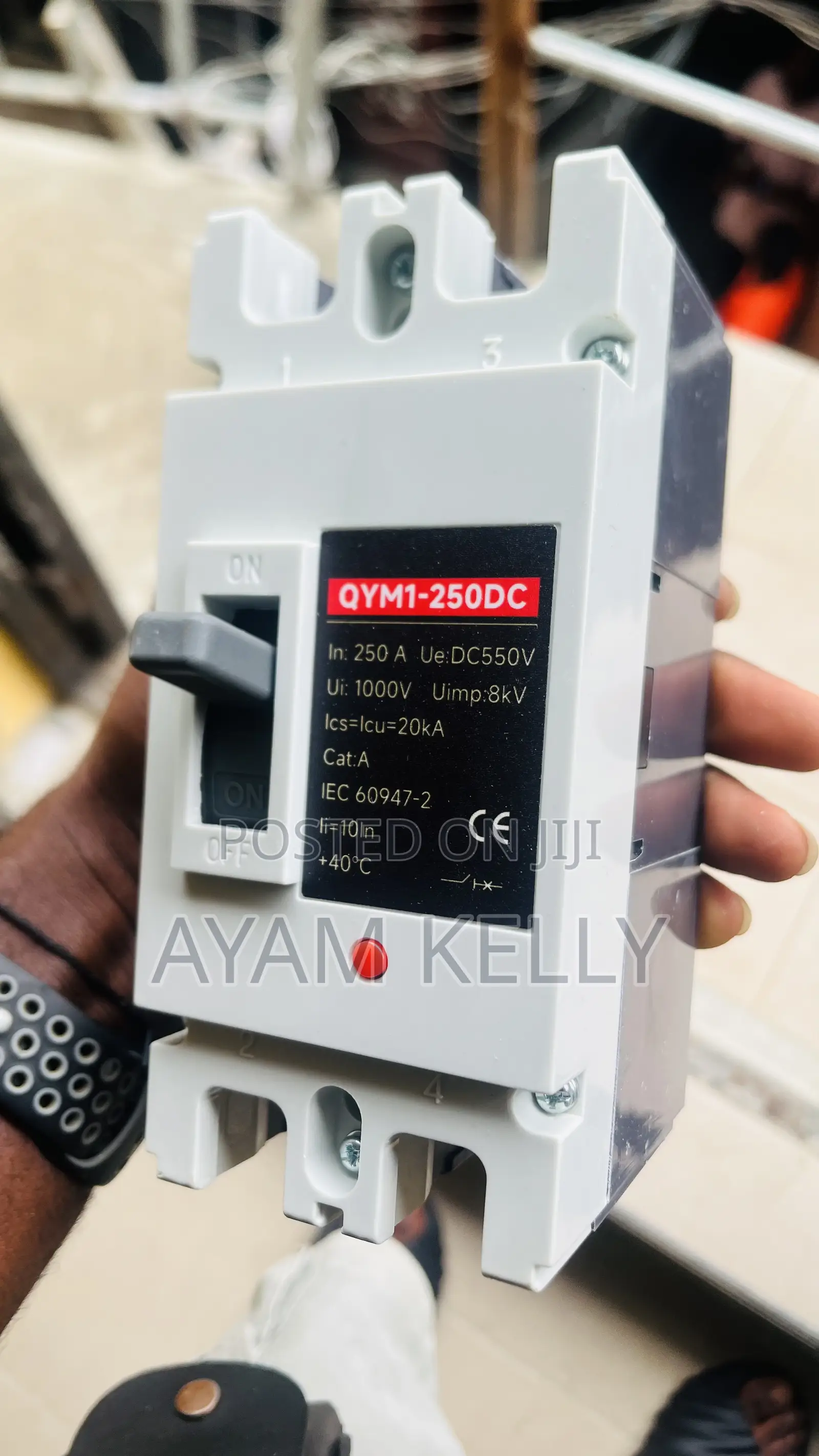 Battery Breaker 250amps 2pole 1000vdc