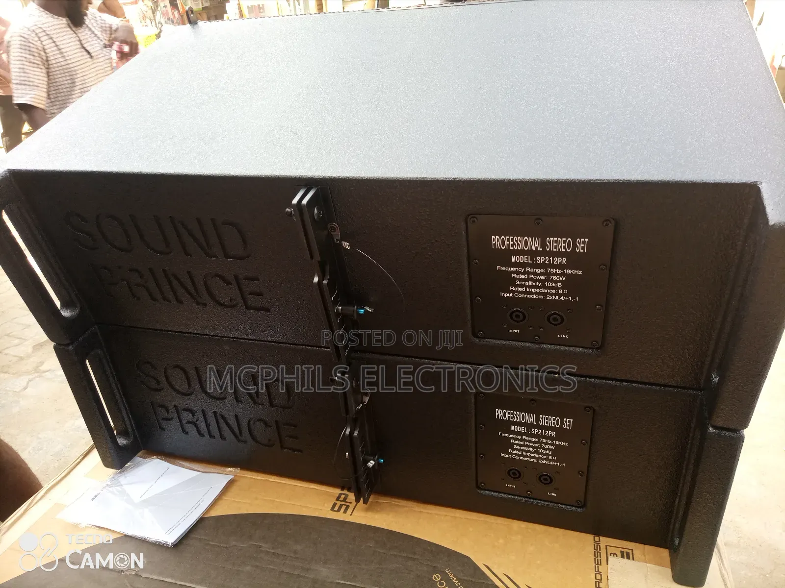 Soundprince 12 Inches Pure Acoustic Line Array Sp-212pr
