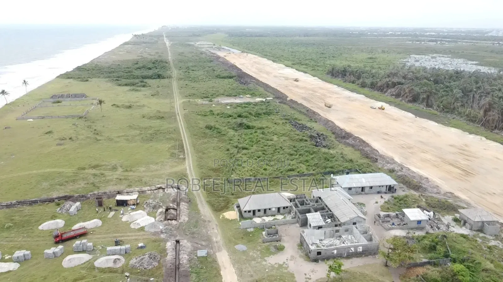 Gazette Plot Facing Coastal Road and Viewing Atlantic Ocean