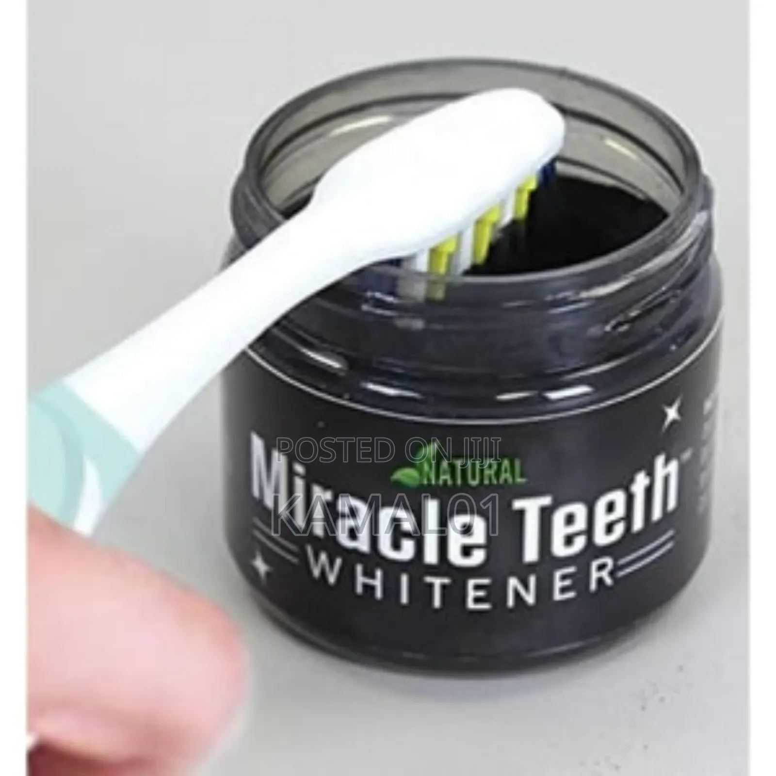 Natural Miracle Teeth Whitener Brushing Powder - 20g