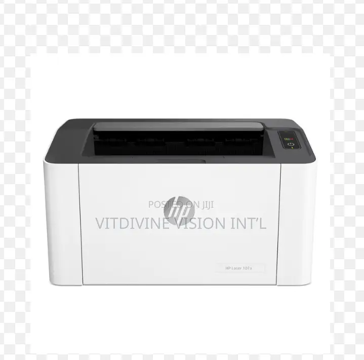 Hp Laser 107a Printer Black White /Hp106a Toner
