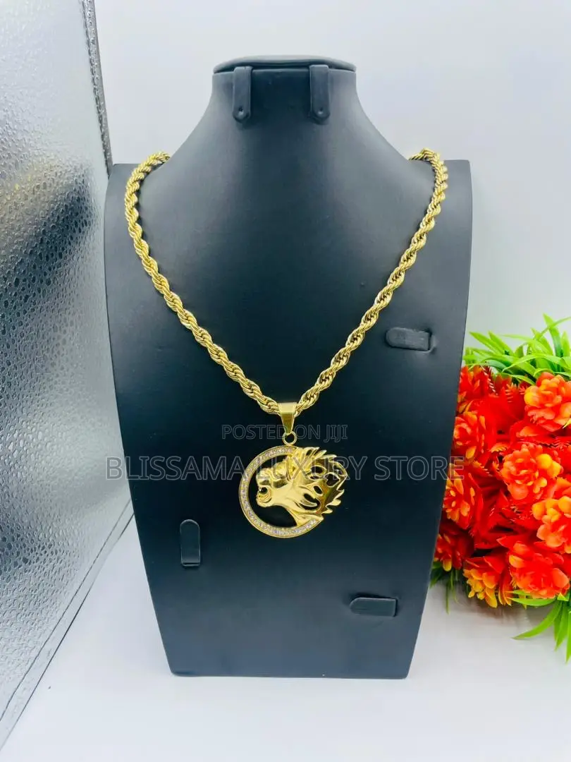 Pure Italian Luxury Gold Chain/Pendant