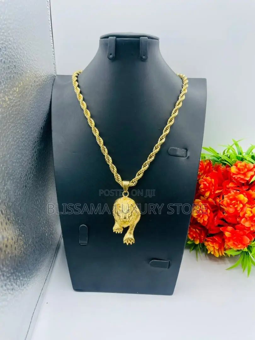 Pure Italian Luxury Gold Chain/Pendant