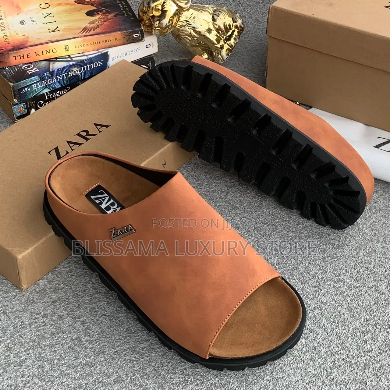 Top Quality Luxury Zara Slides