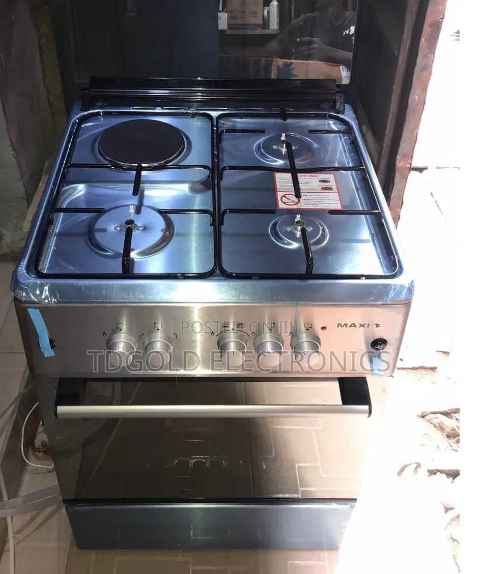 Maxi 60*60 (3+1) Burner Gas Cooker INOX