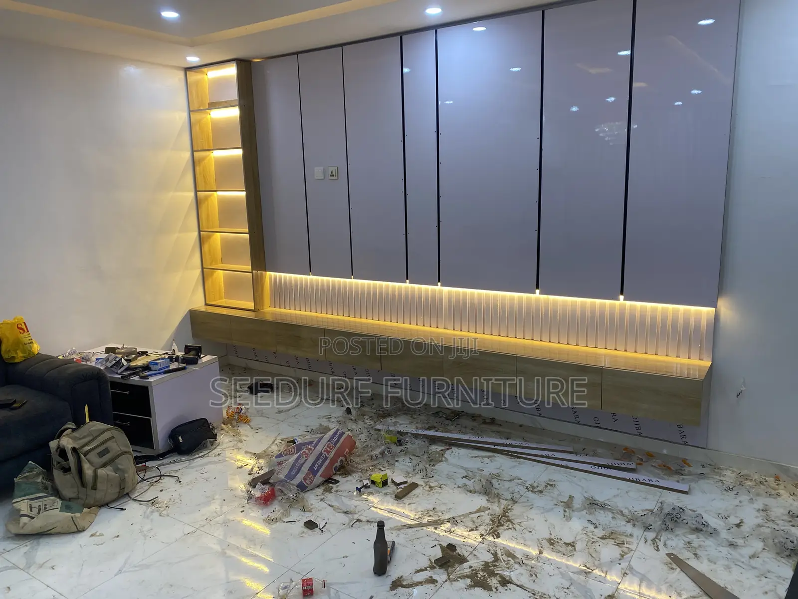 A Glossy Made Tv Console